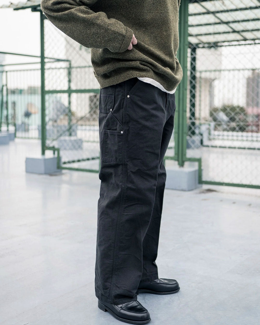 HATSKI Painter Pants -Black-