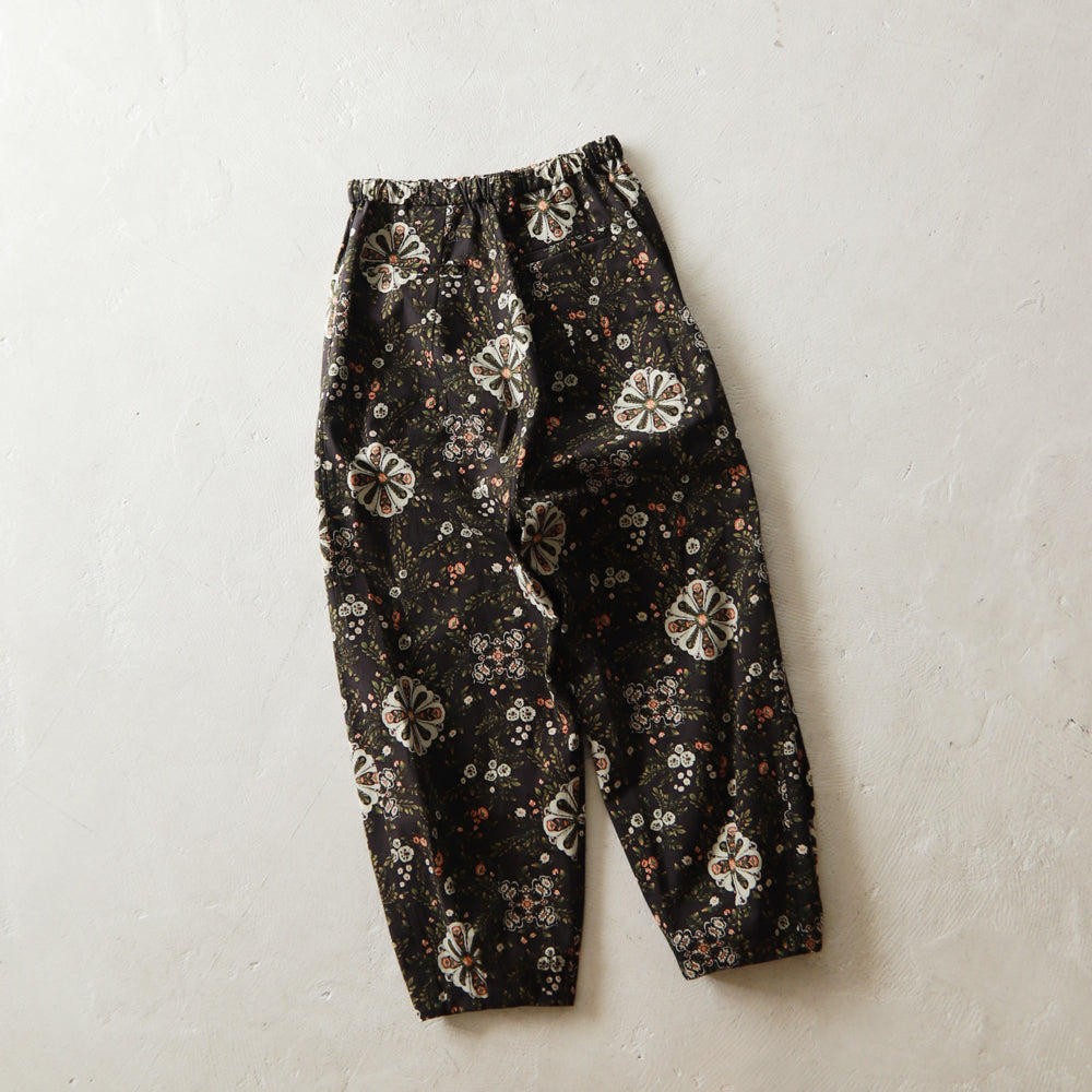 R＆D.M.Co- KALEIDOSCOPE FLOWER COCOON PANTS