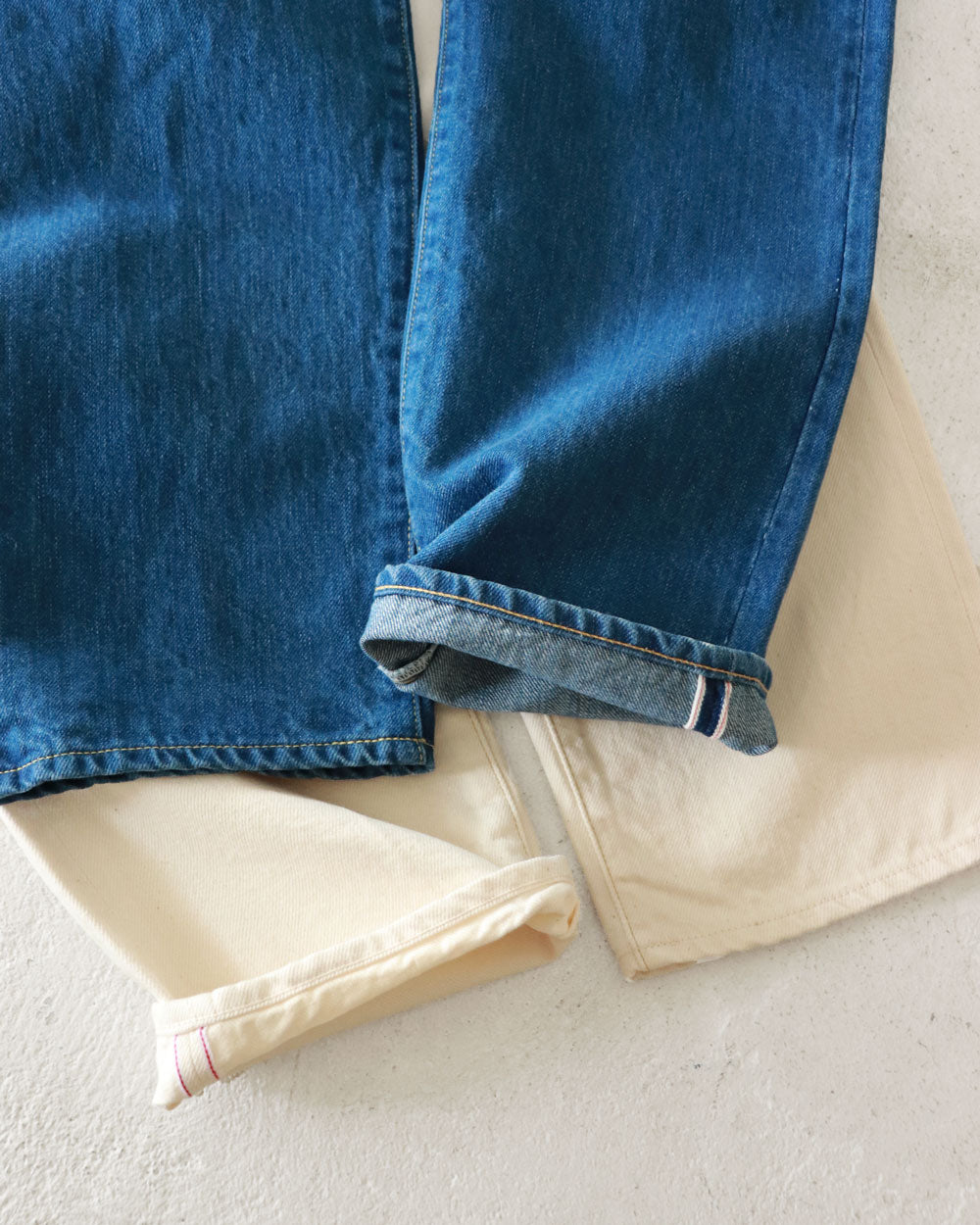 HATSKI Wide Tapered Washi Denim HTK-22003-W – csew