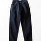 HATSKI Loose Tapered Washi Denim -Black- Denim01-W