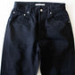 HATSKI Loose Tapered Washi Denim -Black- Denim01-W