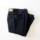HATSKI Loose Tapered Washi Denim -Black- Denim01-W