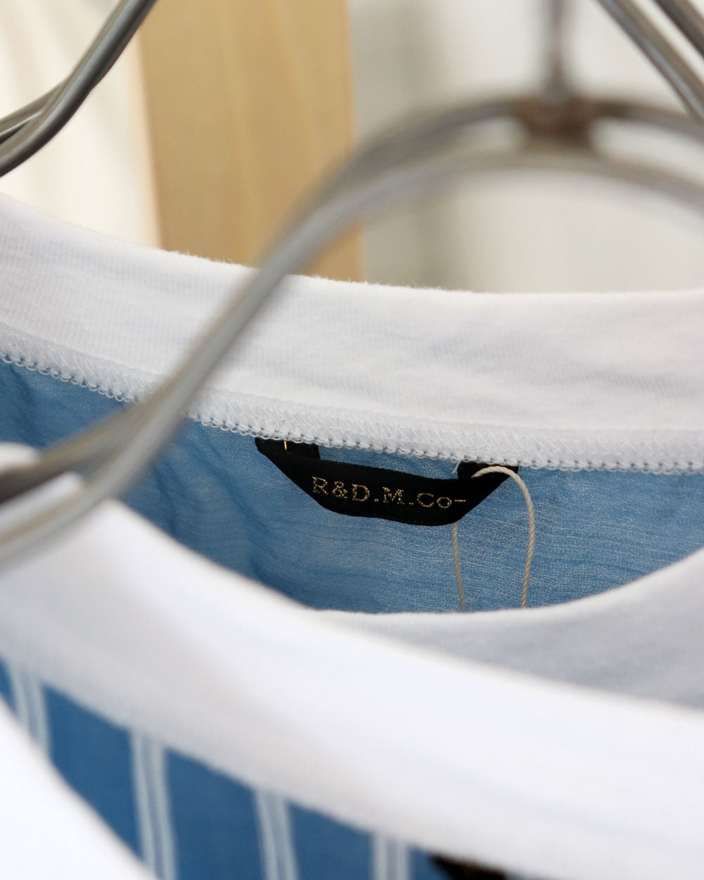 R＆D.M.Co- DOCKING T-SHIRT