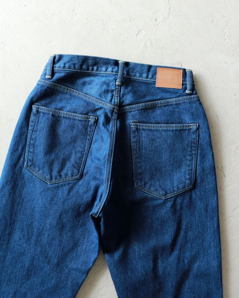 HATSKI Loose Tapered Denim -Used-Blue HTK-22001-U