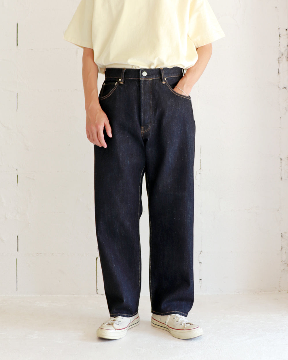 HATSKI Wide Tapered Denim HTK-22003