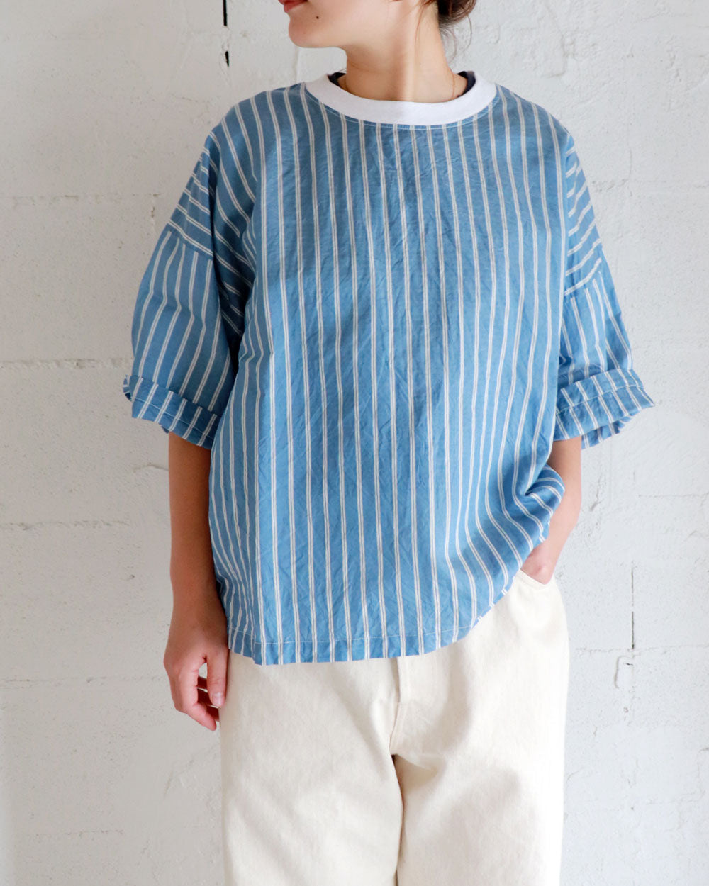 R＆D.M.Co- DOCKING T-SHIRT