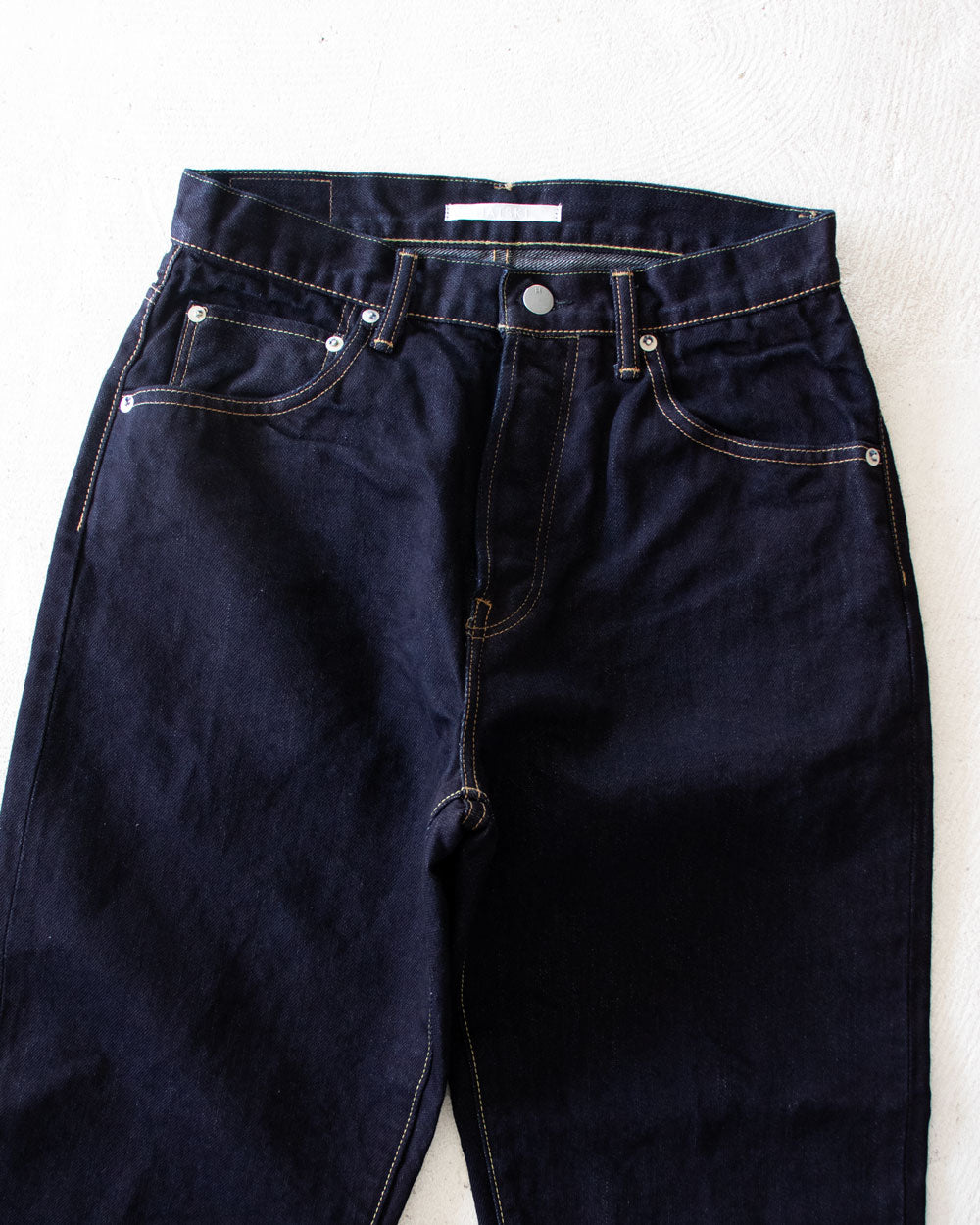 HATSKI　Loose Tapered Washi Denim Denim01-W