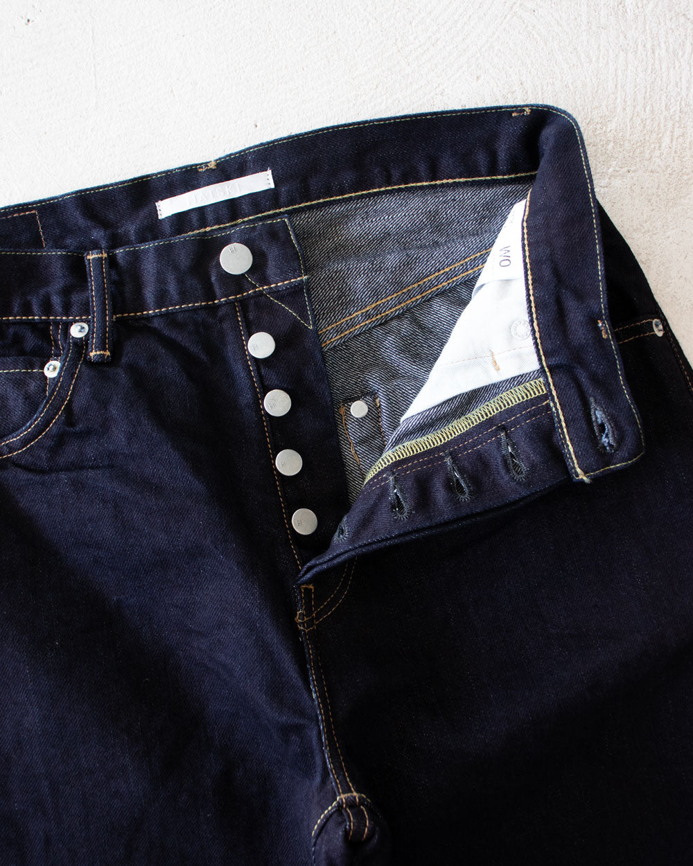 HATSKI　Loose Tapered Washi Denim Denim01-W