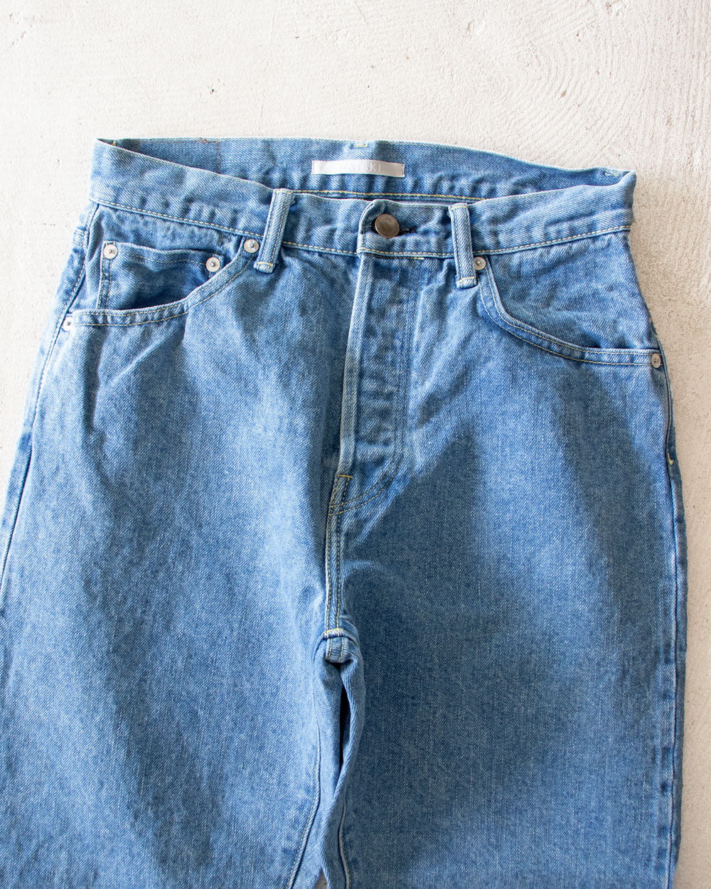 HATSKI　Loose Tapered Washi Denim Denim01-W