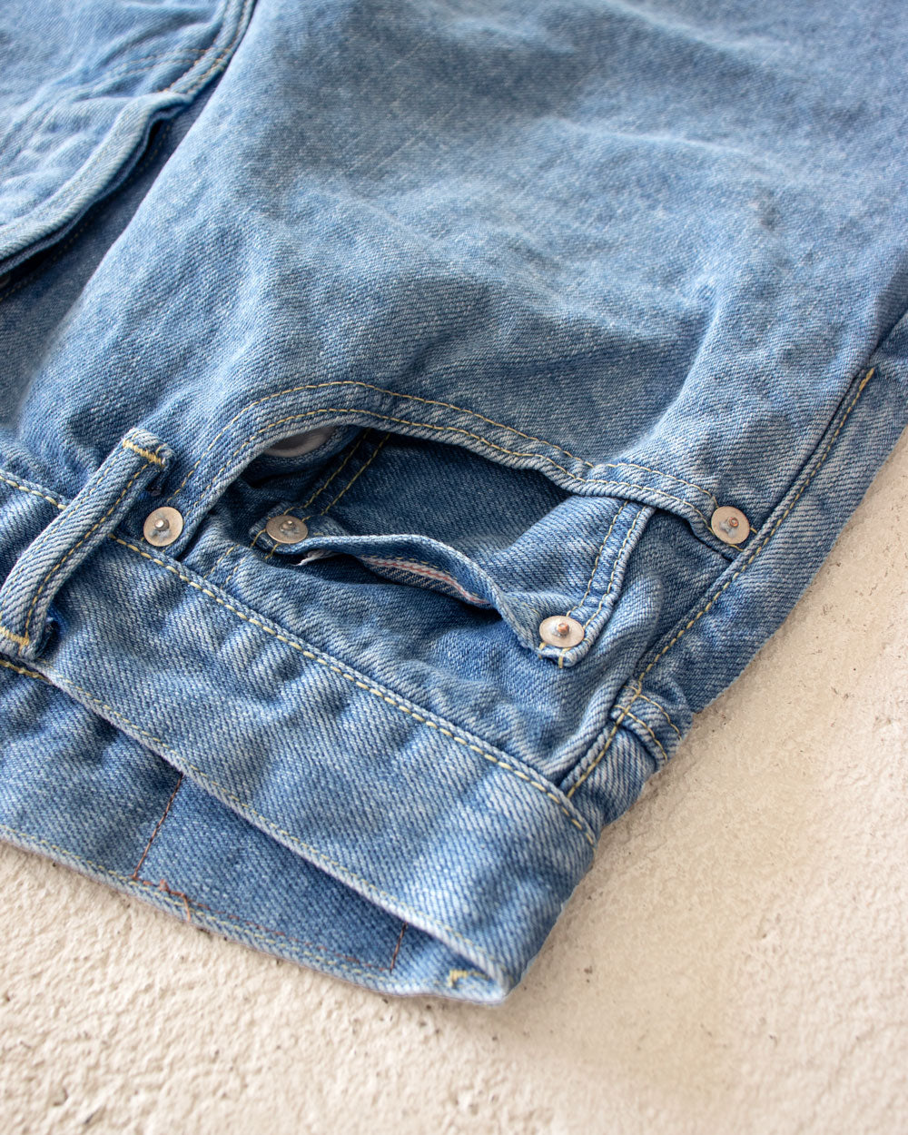 HATSKI　Loose Tapered Washi Denim Denim01-W