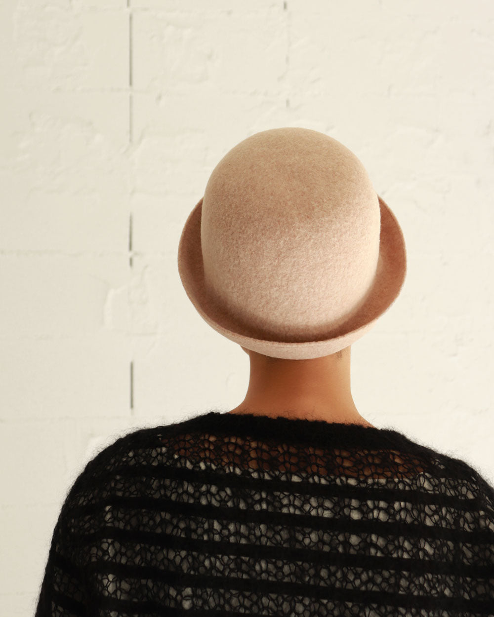 mature ha.　bell hat - lamb wool