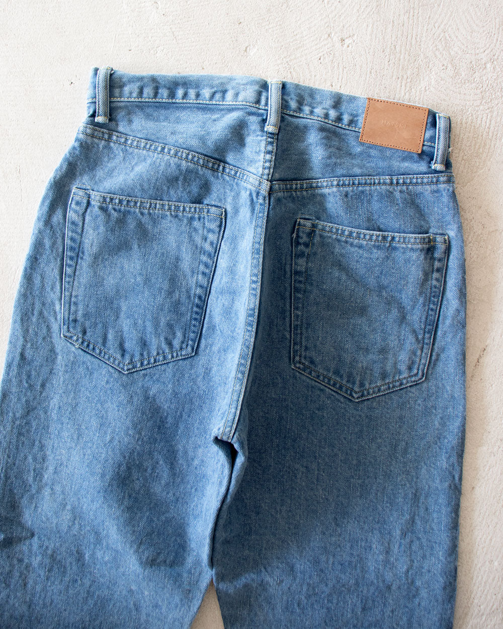 HATSKI　Loose Tapered Washi Denim Denim01-W