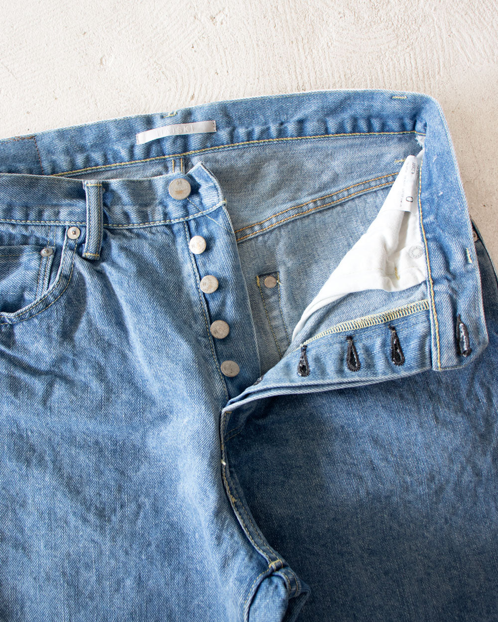 HATSKI　Wide Tapered Washi Denim Denim03-W