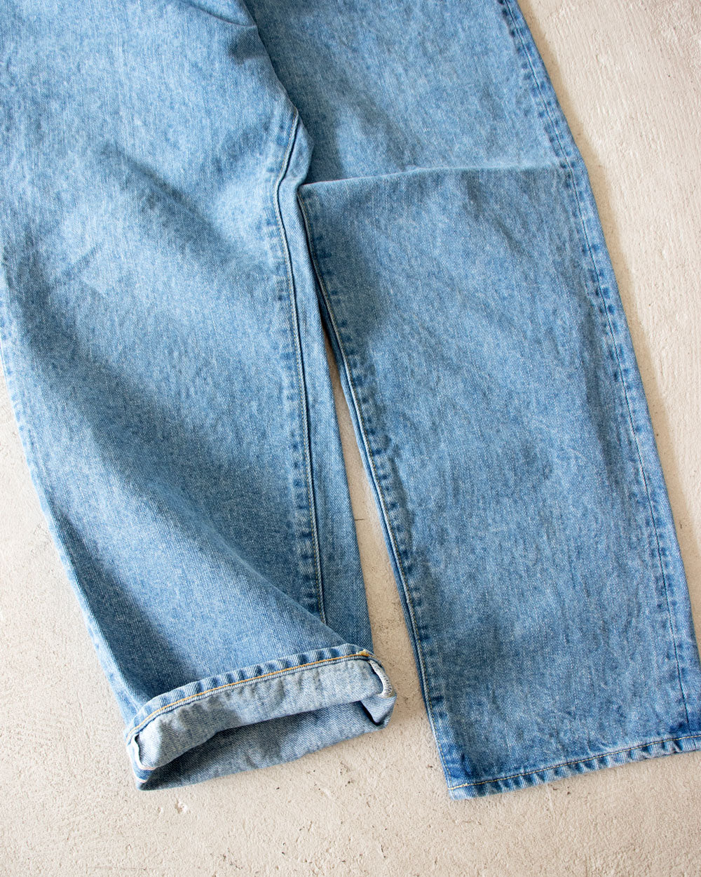 HATSKI　Wide Tapered Washi Denim Denim03-W