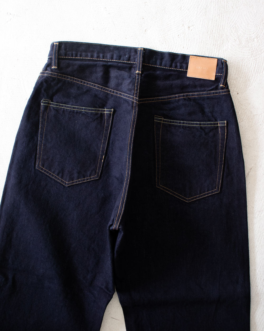HATSKI　Wide Tapered Washi Denim Denim03-W