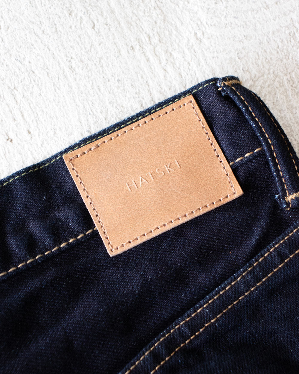 HATSKI　Wide Tapered Washi Denim Denim03-W