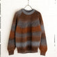 BATONER MOHAIR KASURI DYE SIGNATURE CREW NECK