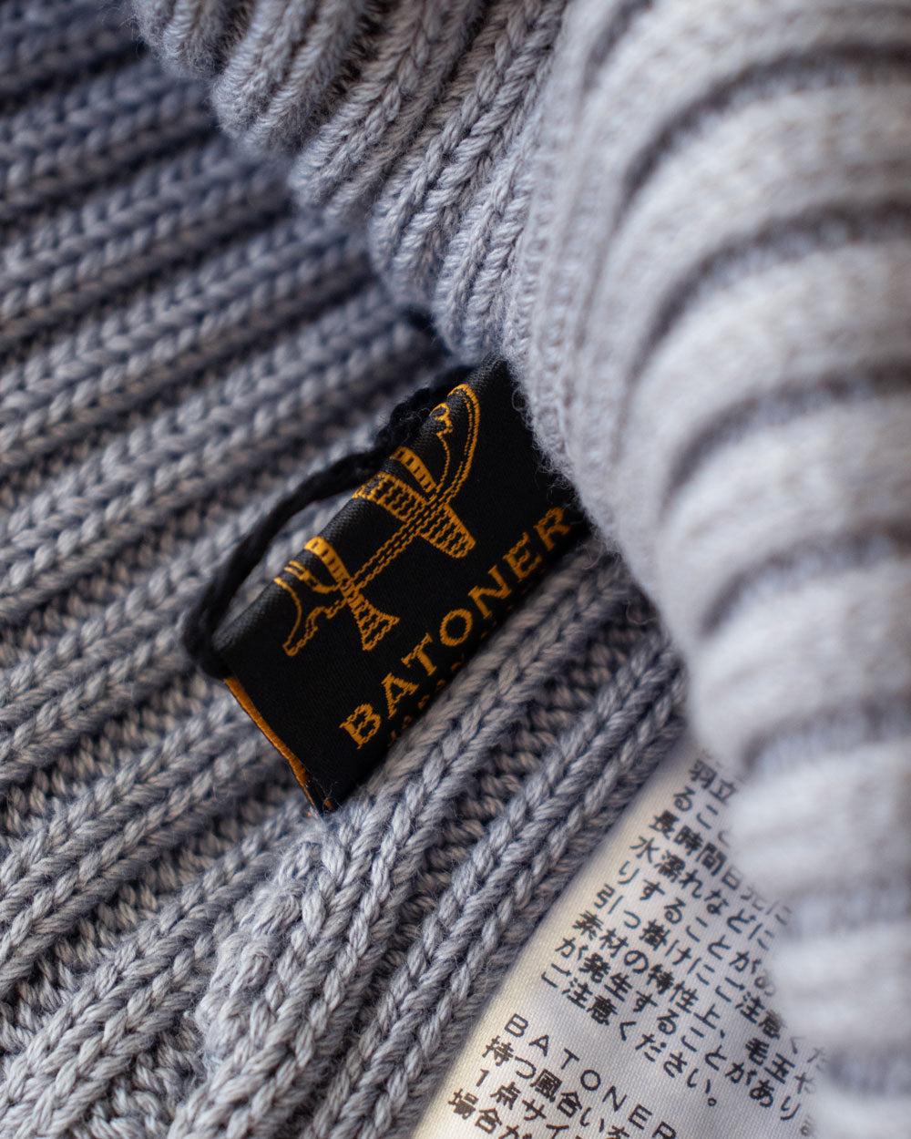 BATONER COTTON KNIT CAP