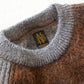 BATONER MOHAIR KASURI DYE SIGNATURE CREW NECK