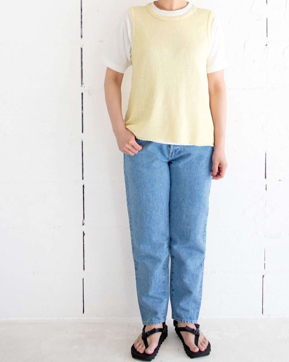 HATSKI　Loose Tapered Washi Denim Denim01-W