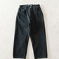 HATSKI Back Buckle Black Denim -Black-