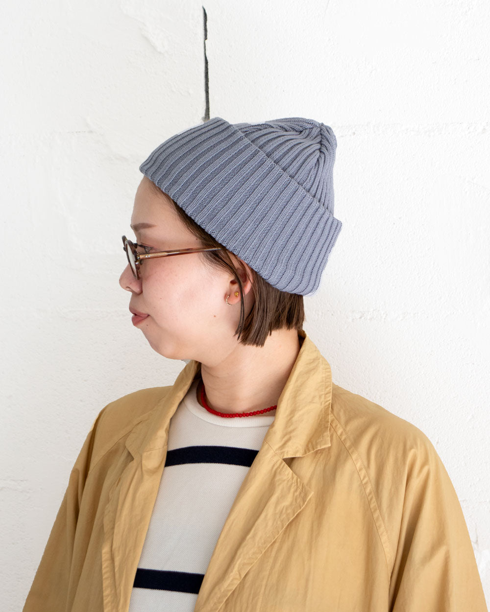 BATONER COTTON KNIT CAP