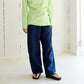 HATSKI Indigo Linen Sailor Pants HTK-24001