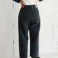 HATSKI Back Buckle Black Denim -Black-