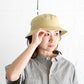 MATURE HA._MIL buket hat   ripstop washed