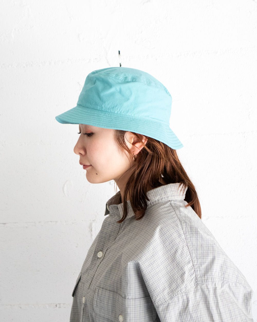 MATURE HA._MIL buket hat   ripstop washed