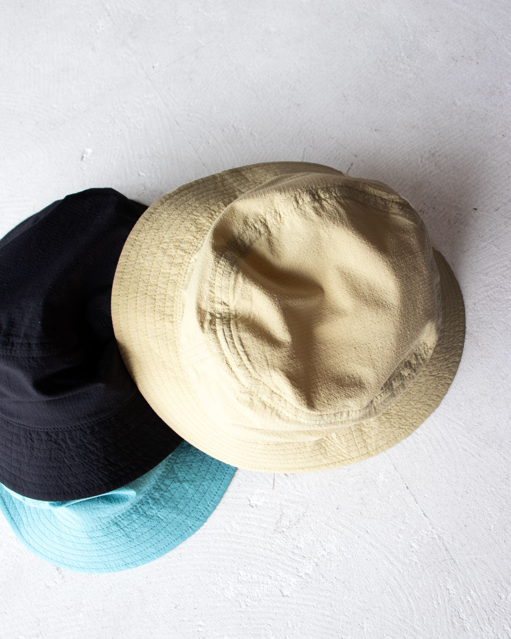 MATURE HA._MIL buket hat   ripstop washed