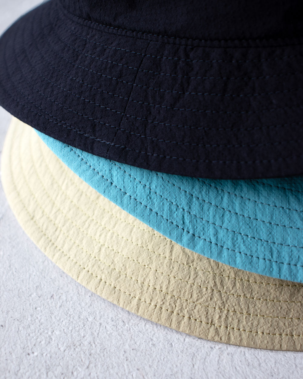 MATURE HA._MIL buket hat   ripstop washed