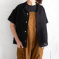 R＆D.M.Co- SHADING CHECK OPEN COLLAR SHIRT