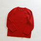 BATONER SOLID WOOL RIB CREW NECK