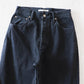 HATSKI Back Buckle Black Denim -Black-