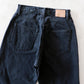 HATSKI Back Buckle Black Denim -Black-