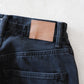 HATSKI Back Buckle Black Denim -Black-