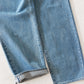 HATSKI Wide Tapered Denim -Used-IceBlue HTK-22003-U