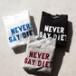 R＆D.M.Co-　NEVER SAY DIET SWEAT SHIRT