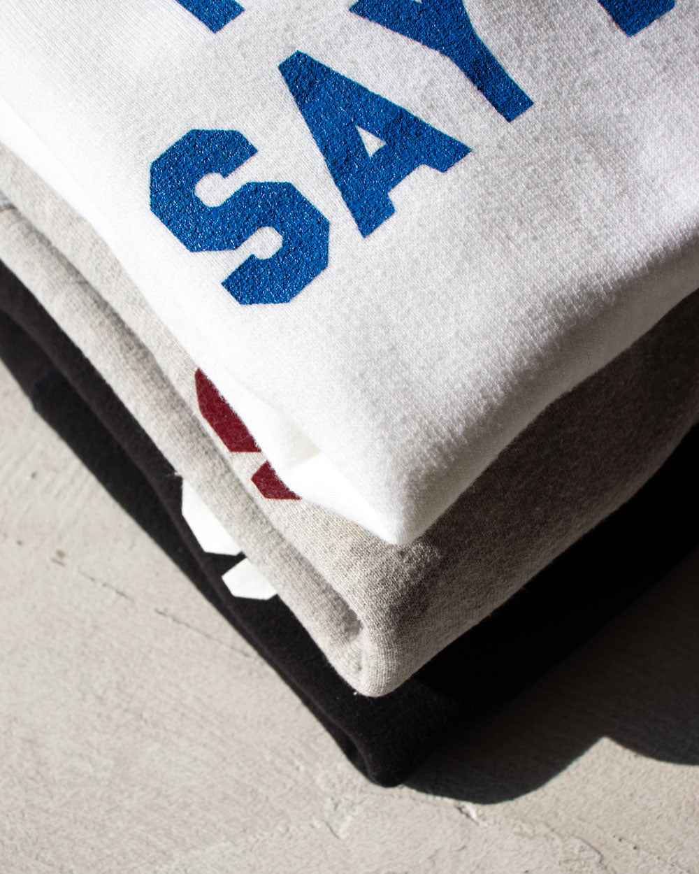 R＆D.M.Co-　NEVER SAY DIET SWEAT SHIRT