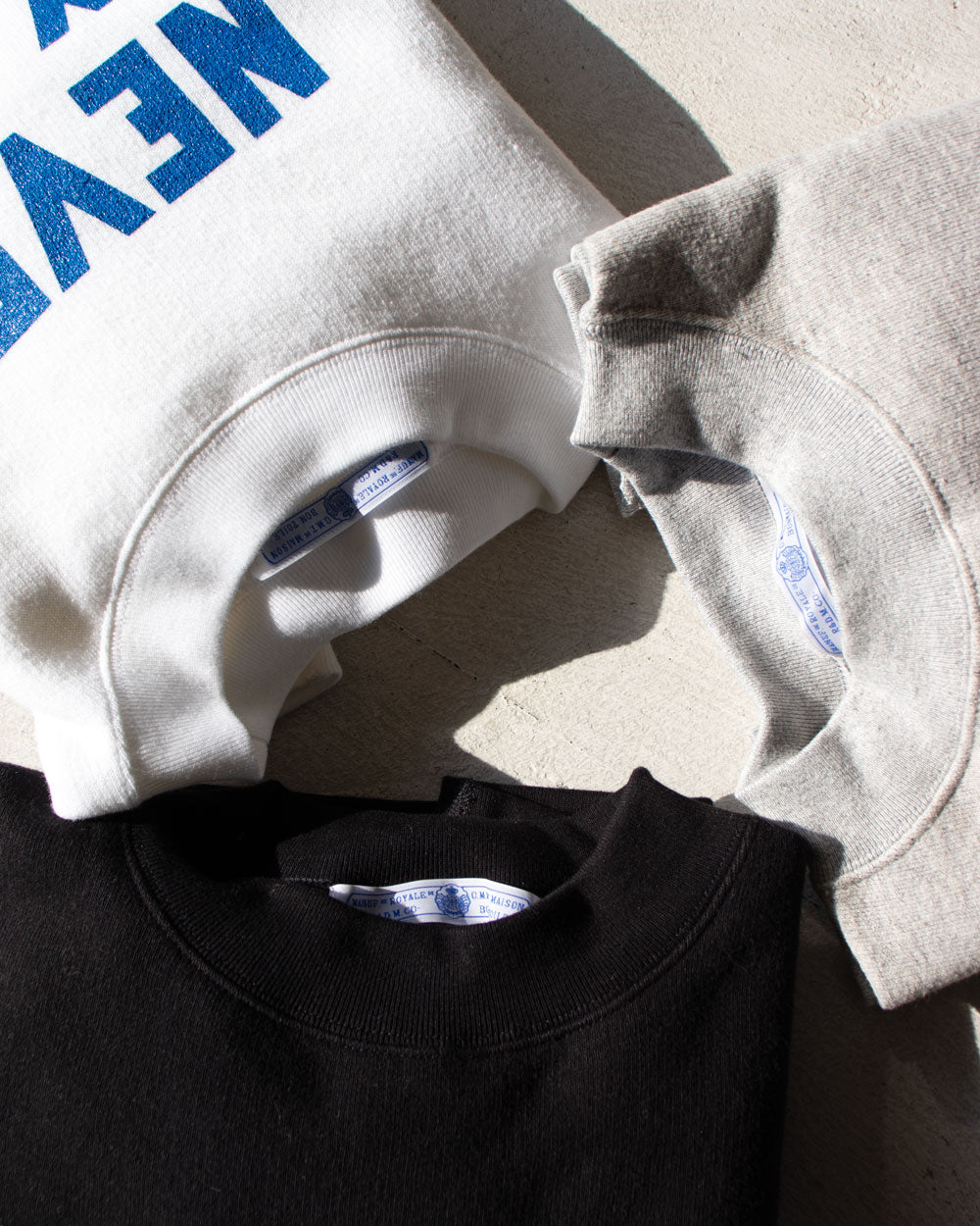 R＆D.M.Co-　NEVER SAY DIET SWEAT SHIRT