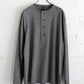 BATONER SLUB MIX SLEEPING LONG SLEEVE T-SHIRT
