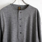 BATONER SLUB MIX SLEEPING LONG SLEEVE T-SHIRT