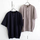 BATONER BROWSING HENLEY NECK T-SHIRT