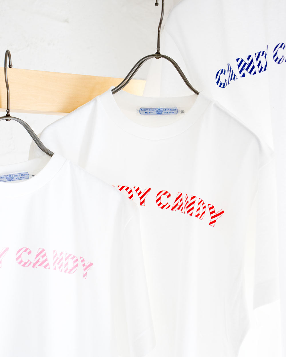 R＆D.M.Co- CANDY CANDY T SHIRT STRIPE