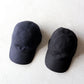 MATURE HA._MIL trainer cap / linen canvas washed