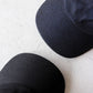 MATURE HA._MIL trainer cap / linen canvas washed