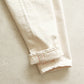 HATSKI Loose Tapered Katsuragi Denim -Ecru HTK-22001-K