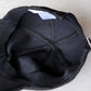 MATURE HA._MIL trainer cap / linen canvas washed