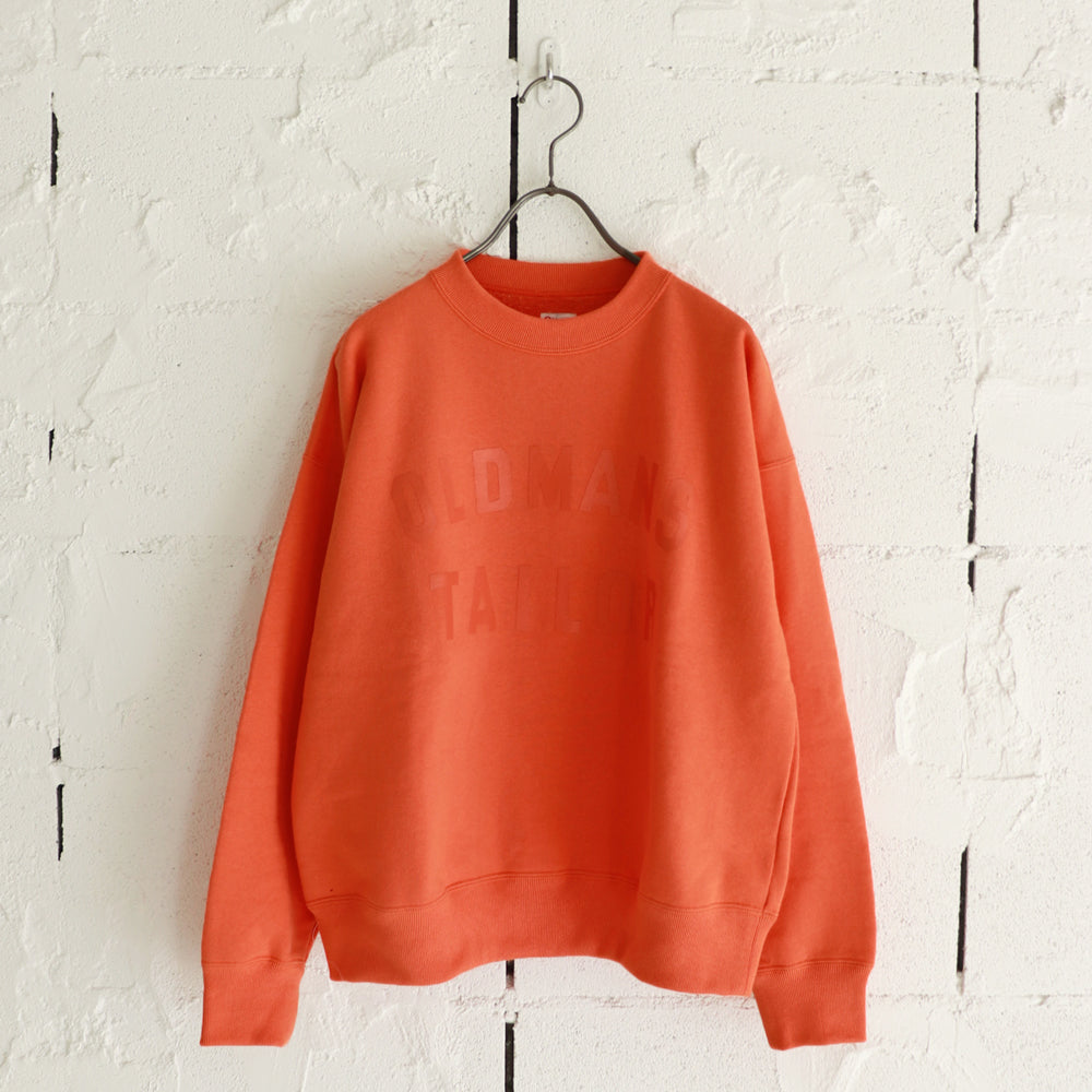 OLDMAN'S TAILOR OMT RUBBER PRINT CREW SWEAT